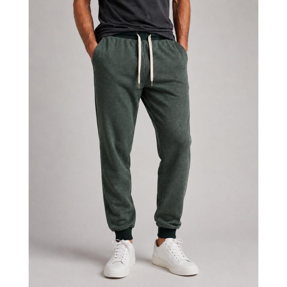 FEAT Men's Green BlanketBlend Joggers